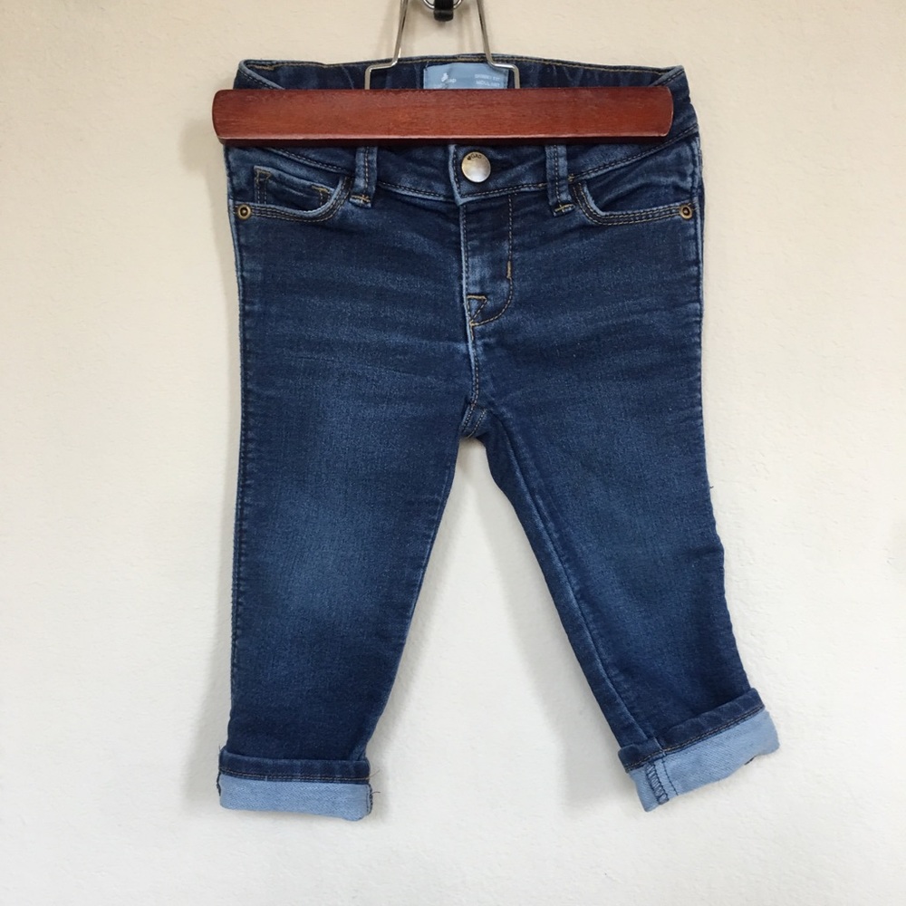 Adorable girl jeans
